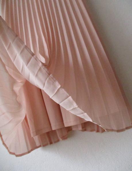 Dámské meruňkové šaty plisované orsay 40 l, orsay,40 / l