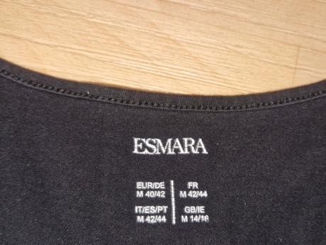 Minišaty černé esmara, esmara,40