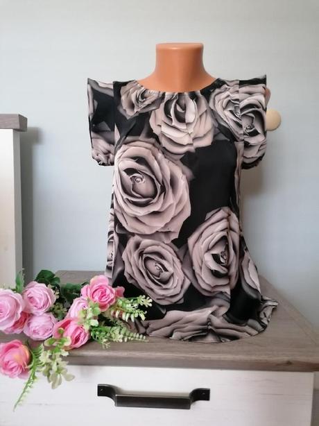 Halenka s květy, f&f,34