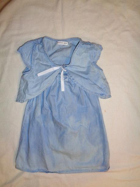 Krásné šaty z odlehčené rifloviny s bolérkem, reserved,86