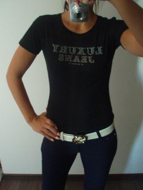 Černé tričko broadway, broadway,s