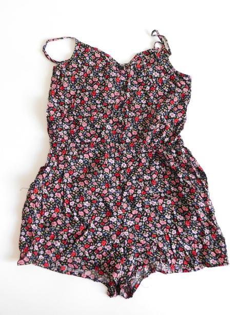 Dámský letní overal, h&m,38