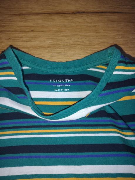 Dětské triko kr.ruk. 152 primark proužkaté, primark,152