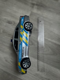 Policejní auto - svítící, mluvící, 