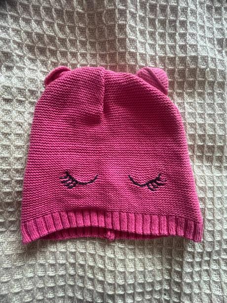 Strojově pletená čepice vel. 86-92/1,5-2r, 92