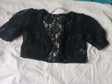 Krajkové bolerko, h&m,146