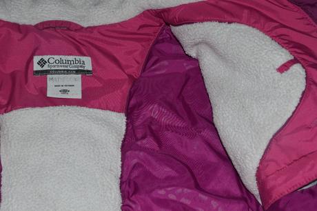 140 146 teplá zimní bunda, columbia,140