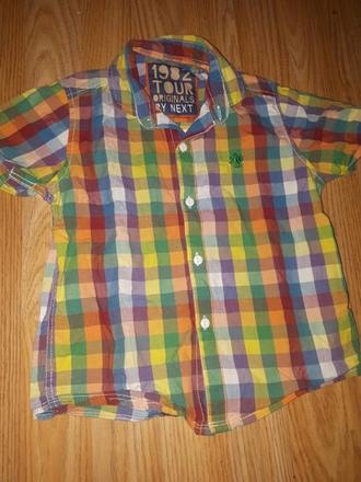 Kostkovaná košile 98 next, next,98