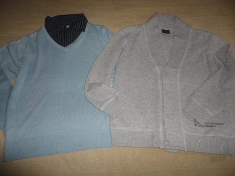 Supr svetr s falešnou košilí next, vel. 9 let, next,134