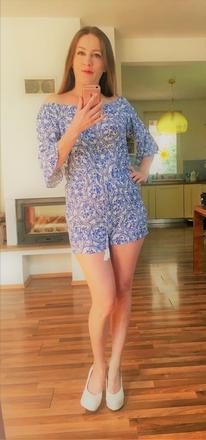 Kraťáskový overal, vel l/xl, ff, f&f,xl