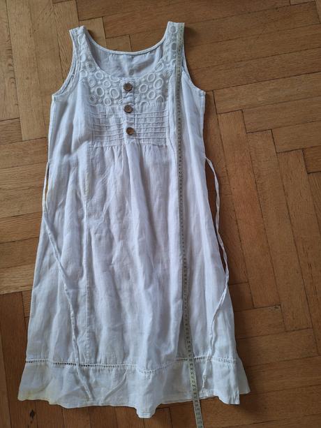Šaty lněné šaty vel. s, s