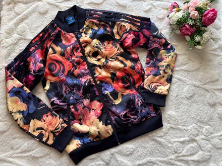 Mikina saténová zn. adidas - v.11/12 let, adidas,146