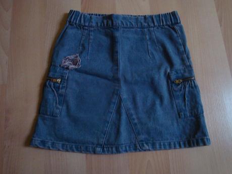 Džínová sukně, vel. 4-5 let, 116