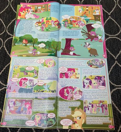 Sada poníkov my little pony a časopisov, zošitkov, 