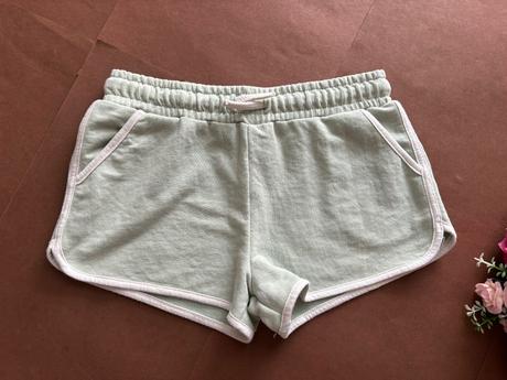 Kraťasy bledě zelené - v.7/8 let, primark,128