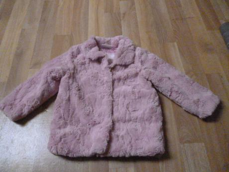 Krásný kožíšek vel.1,5-3, 86