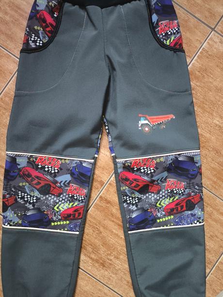 Softshellové kalhoty 122/128/134, 128