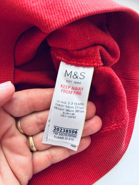 K1/ mikina - v.2/3 roky, marks & spencer,98