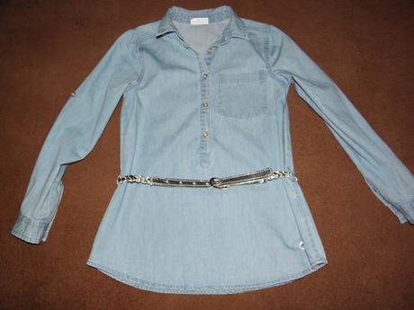 Riflová tunika / košile coccodrillo vel.128/134, coccodrillo,128