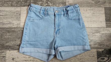 Šortky dívčí s regulací, denim,134