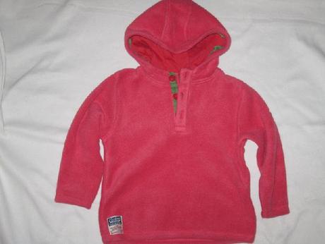 Mikina červená fleesová next, next,104