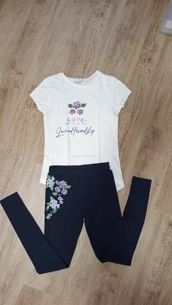 Set tričko+legíny vel. 158, pepco,158