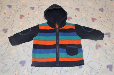 68 74 fleesová mikina mikinka s kapucí, george,68