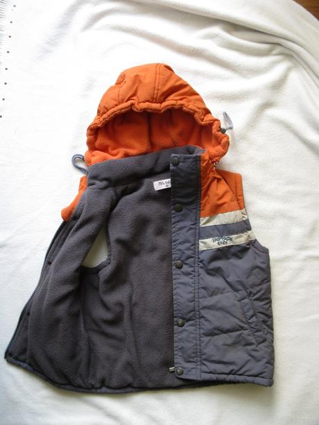 Teplá vesta vel.116, 116