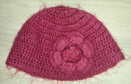 Háčkovaná čepice vel. 3-6 let, 110