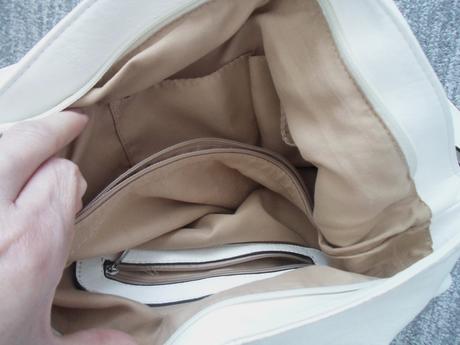 Bílá kabelka přes rameno i crossbody, lara bags
