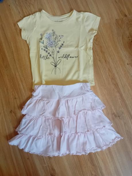 Komplet sukně, tričko primark, vel. 92, primark,92