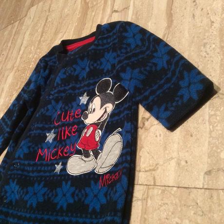 Teplý flees overal s ,,mickey mousem" zn. george, george,56