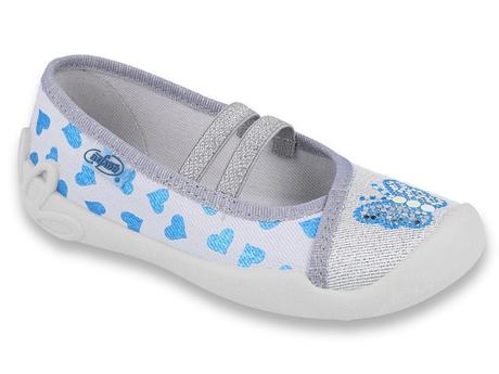 Dívčí papučky, balerínky befado, certifik.obuv, befado,27