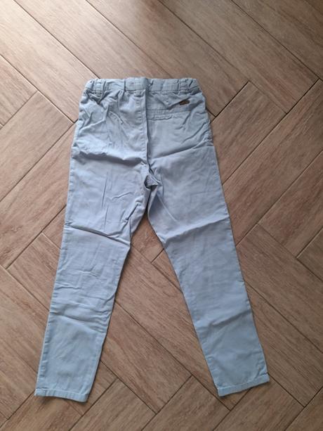 Slabé plátěné kalhoty zn. hm, vel. 134, h&m,134