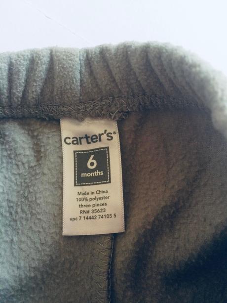 Flessové kalhoty -v.6 měsiců, carter's,68