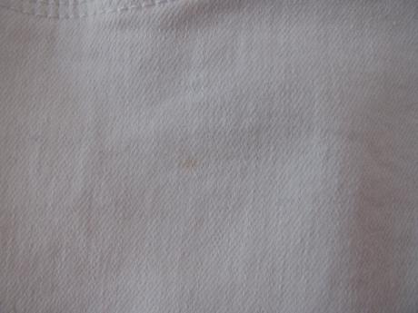 Bílé džínové elastické kraťasy, denim,140