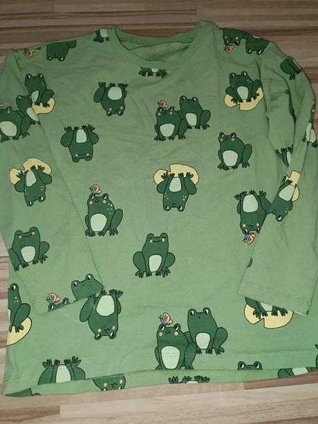 Tričko se žáby, žabičky 122 lindex, lindex,122