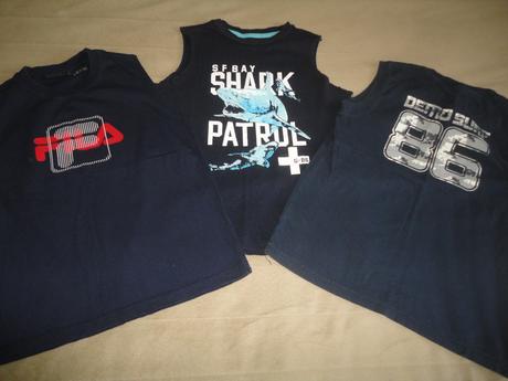 V top stavu bavlněné tílko fila, vel. 7-8 let, fila,122