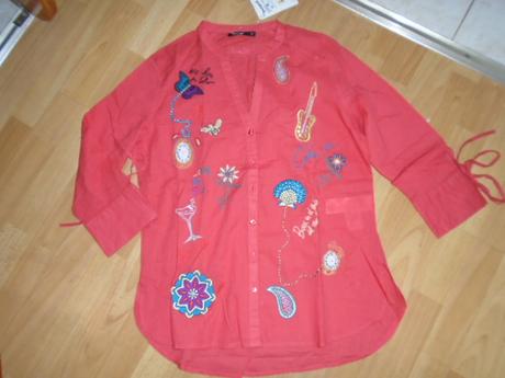 Košile halenka desigual luxusní, desigual,m