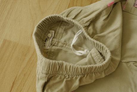 Lehke manzestrove kalhoty na gumu, okay,68