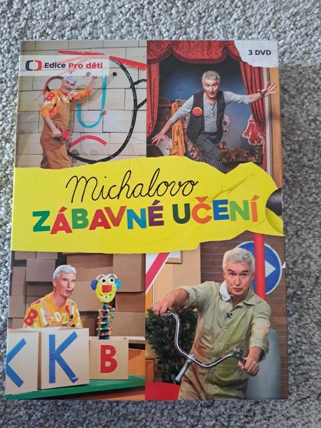 Michalovo zábavné učení, 3 dvd, 