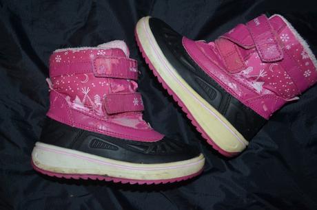 Zimní boty dívčí v.27, 27