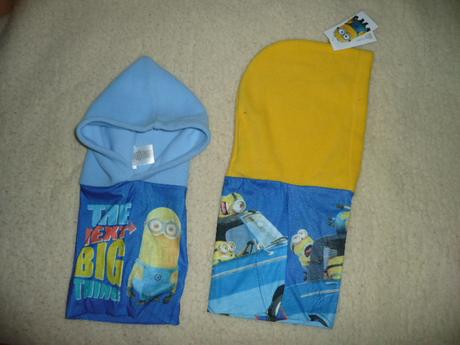 Čepice kukla nákrčník mimoni minions, 104 - 140