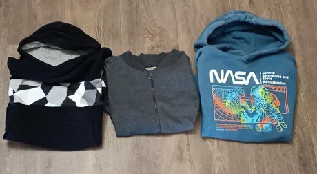 3x chlapecká mikina h&m, lindex kids, vel. 158, h&m,158