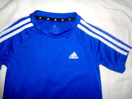 Krásné modré funkční tričko adidas - aeroready, adidas,128