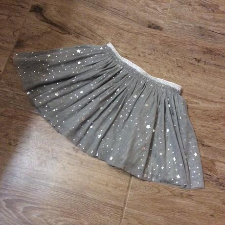 Slavnostní sukýnka se stříbrnými hvězdičkami, george,98