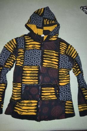 Dámská mikina na zip,v.m, bavlna, m