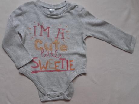 Body s dlouhým rukávem a tepláčky, vel.74/80, f&f,74