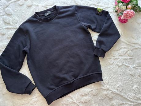 K6/ mikina černá značkova - v.cca 11/12 let, 152