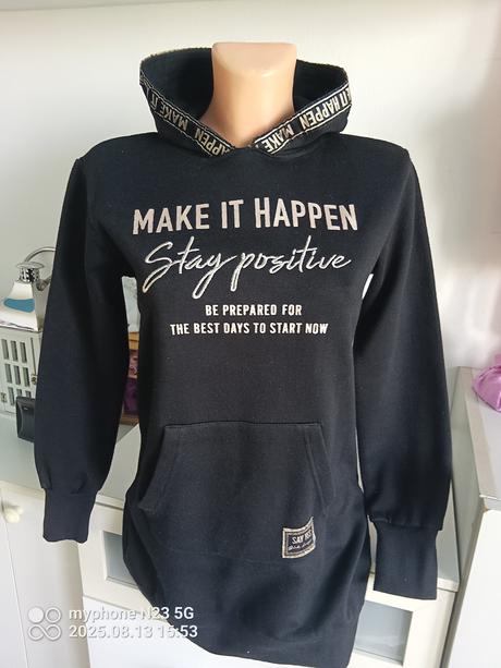 Dlouhá mikina zn."page one young" vel."146/152", 146